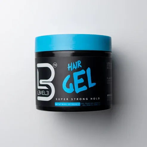 L3VEL3 Strong Hair Styling Gel - 500ml