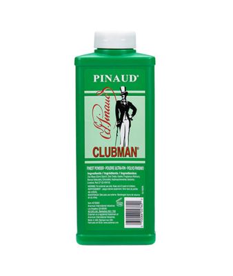 Clubman Talc Finest Powder, White 9oz Clubman Talc Finest Powder, White 9oz