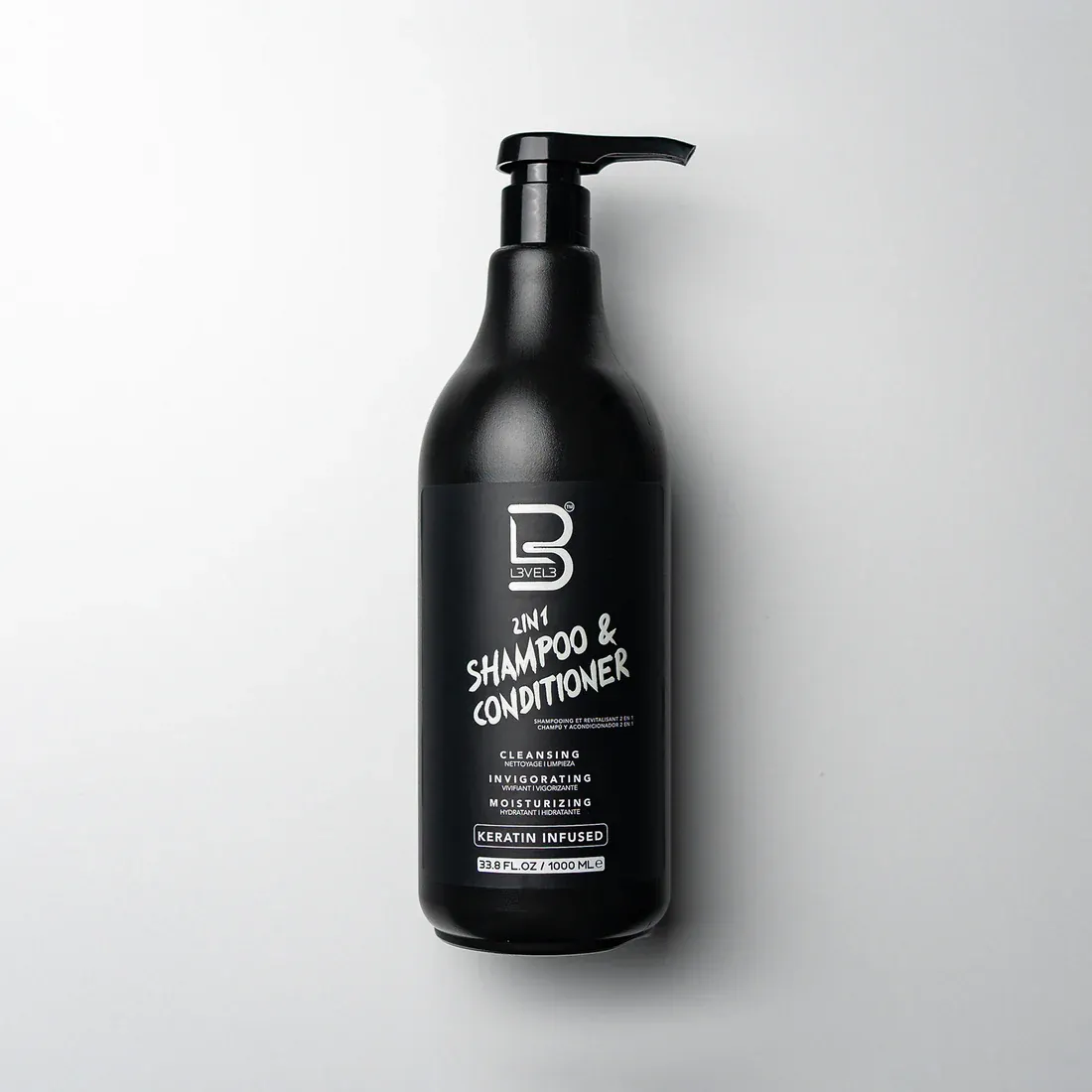L3VEL3 2 IN 1 Shampoo & Conditioner - 1000ml