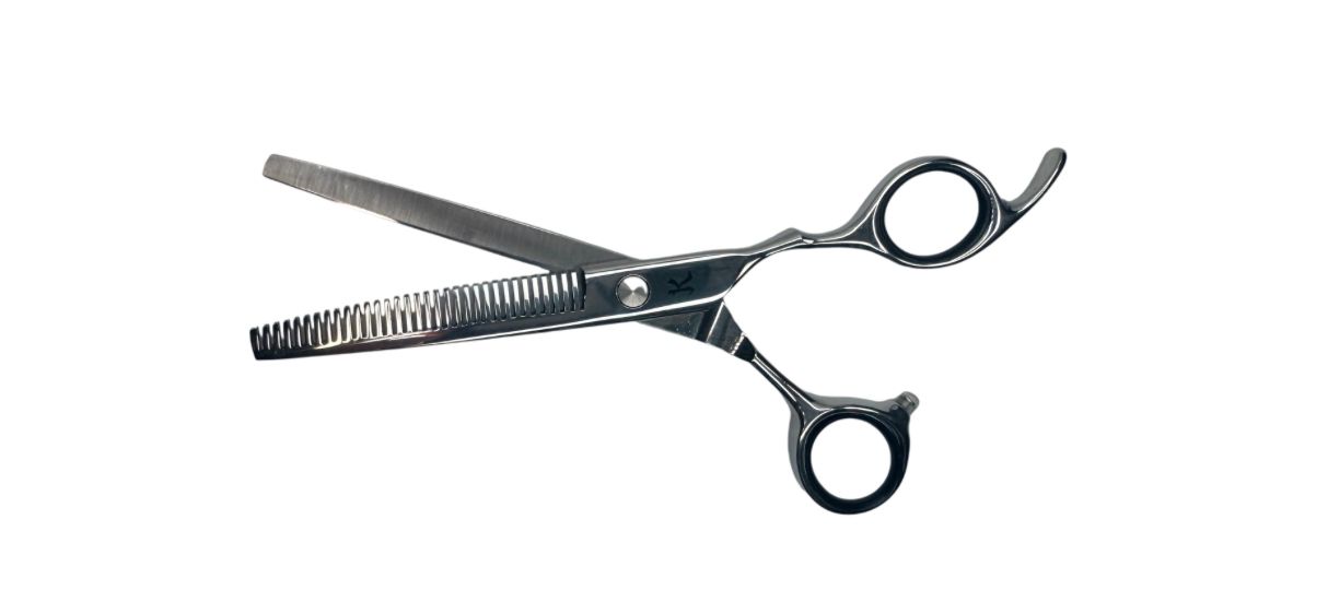 Kami Master Barber Thinning Scissors Shear 6.5"  - Silver