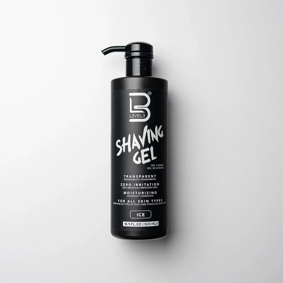 L3VEL3 Transparent Shaving Gel - 500ml
