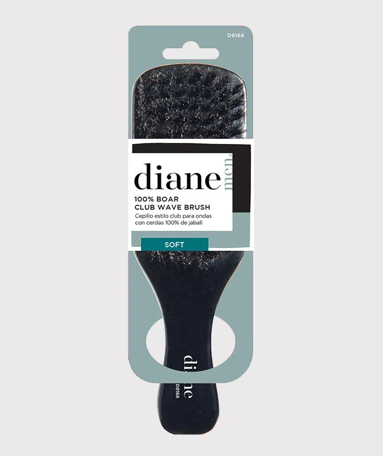 Diane 100% Soft Boar Club Wave Brush
