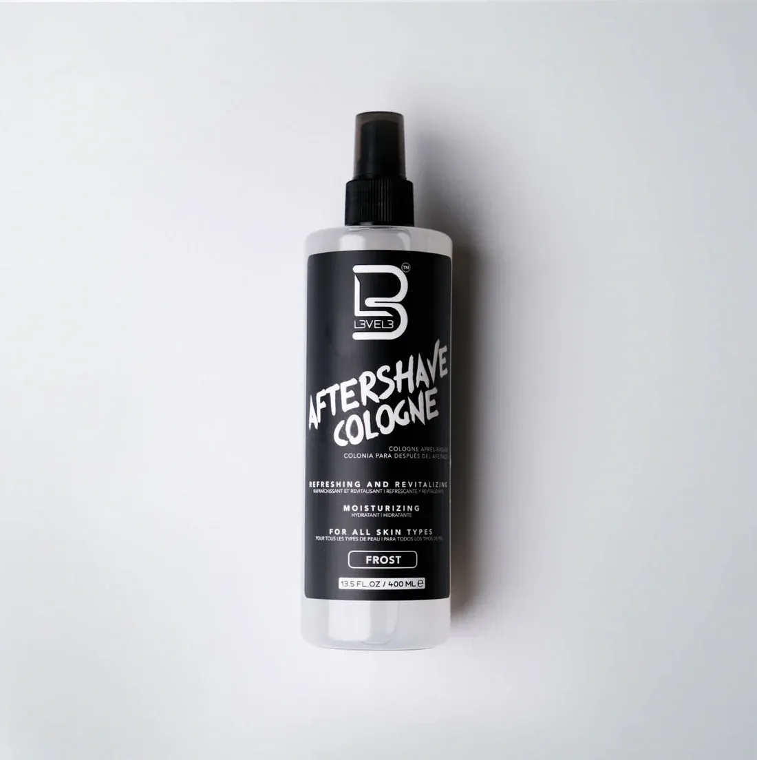 L3VEL3 Aftershave Cologne (FROST) - 400ml