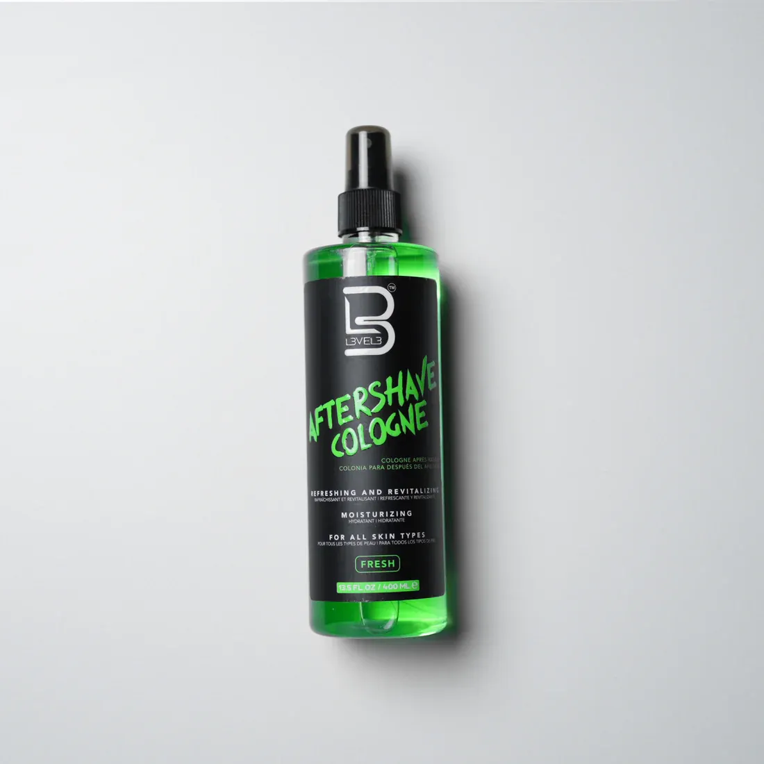 L3VEL3 Aftershave Cologne (FRESH) - 400ml
