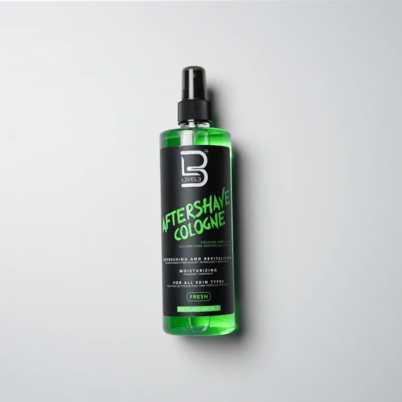 L3VEL3 Aftershave Cologne (FRESH) - 400ml