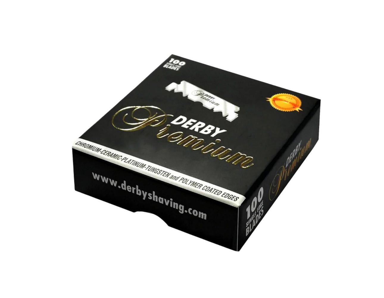 Derby Premium Single Edge Razor Blades - 100