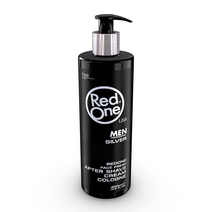 Red One After Shave Cream Cologne - Silver 400ml