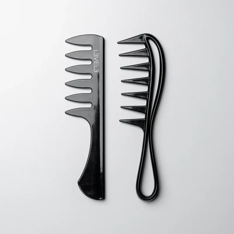 L3VEL3 Styling Comb Set - 2 Pc