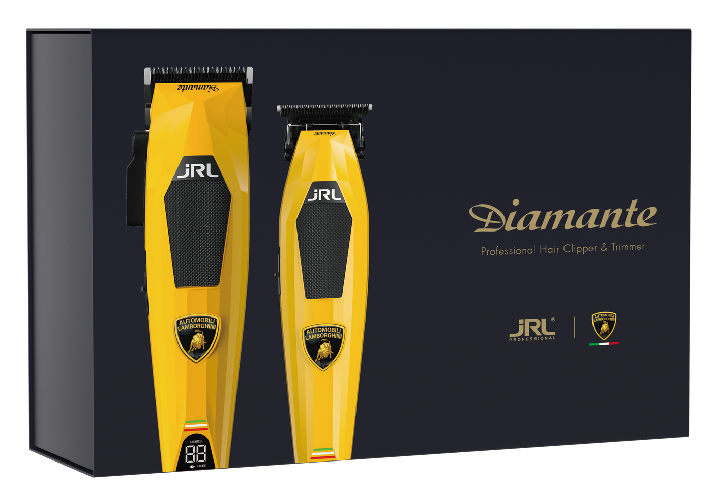 JRL x Lamborghini Diamante Collection: Clipper + Trimmer Set - YELLOW