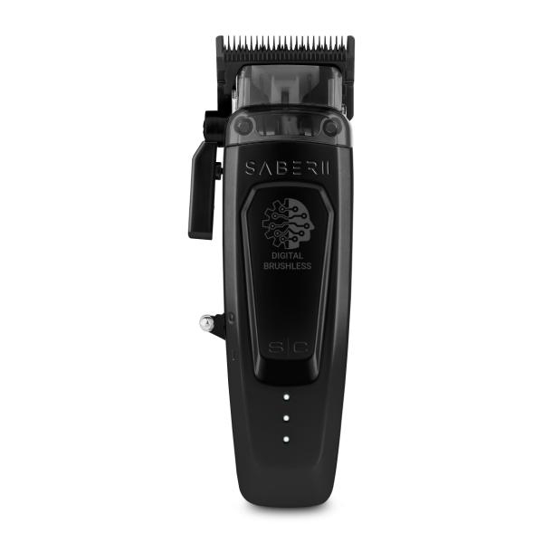 Stylecraft Saber 2 Clipper - Professional Cordless Modular Hair Clipper with High-Torque Digital Brushless Motor in Gold