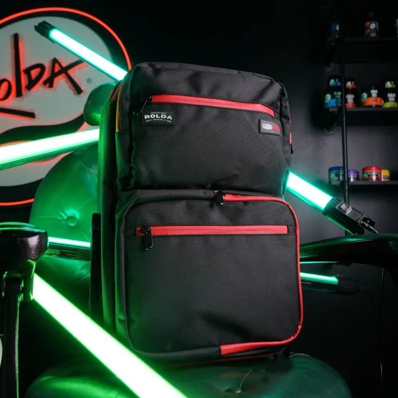 Rolda - G&B Pro Mobile Station Barber Backpack Rolda Collab | Barber Bag, Full Size, ShockProof, Impermeable (Full Size)
