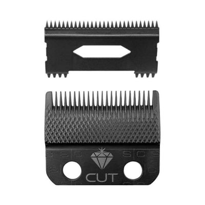 Stylecraft Replacement Diamond Cut Fixed Fade Hair Clipper Blade with Shallow Tooth 2.0 Moving Cutter Set Stylecraft Replacement Diamond Cut Fixed Fade Hair Clipper Blade with Shallow Tooth 2.0 Moving Cutter Set