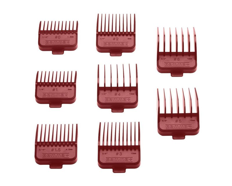 Gamma+ Professional Dub Magnetic Guards Premium Neodymium - Red