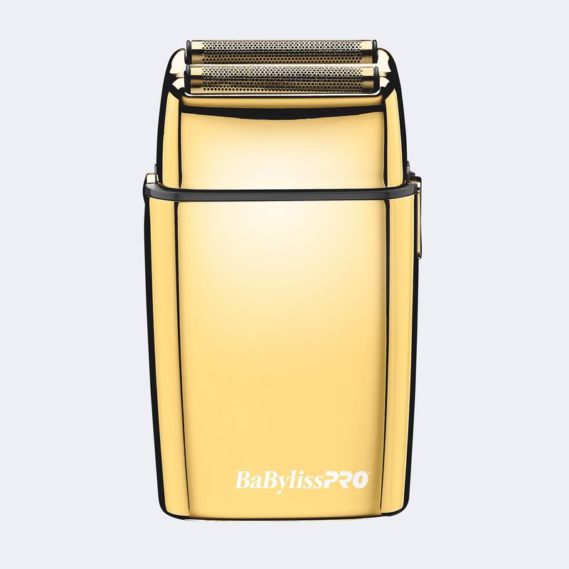 BaBylissPRO FOILFX02 Cordless Gold Metal Double Foil Shaver