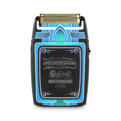 Stylecraft Mister Cartoon Rebel Shaver - Professional Double Foil Cordless Shaver With Super Torque Motor Stylecraft Mister Cartoon Rebel Shaver - Professional Double Foil Cordless Shaver With Super Torque Motor