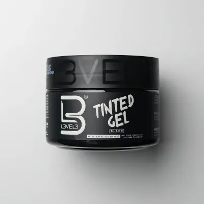 L3VEL3 Tinted Hair Gel - Black Color - 250ml L3VEL3 Tinted Hair Gel - Black Color - 250ml