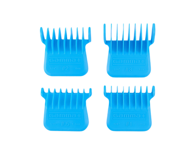 Gamma+ Professional Wide Magnetic Trimmer Blade Guards - Blue Gamma+ Professional Wide Magnetic Trimmer Blade Guards - Blue