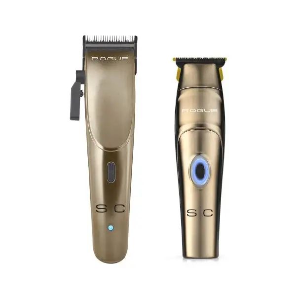 Stylecraft Rogue Combo Set - Professional Cordless Hair Clipper/Trimmer with 9V Magnetic Motor - SC201N