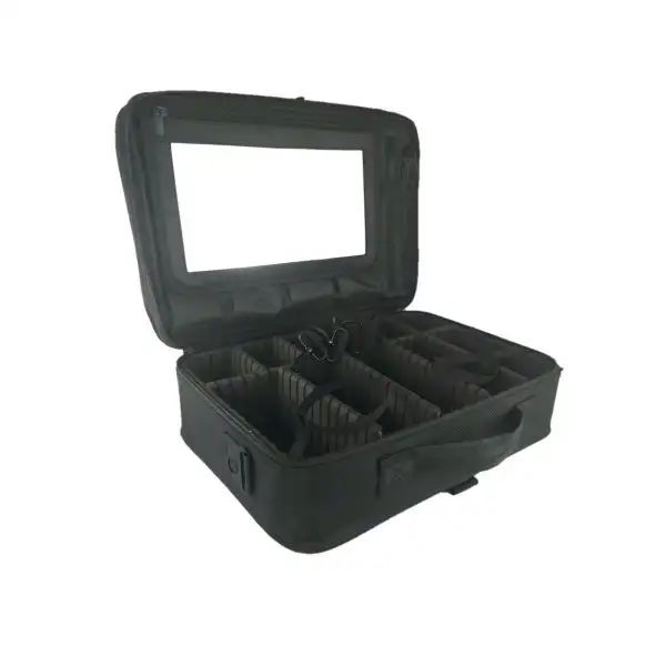 Stylecraft On The Go Barber/Stylist Lightweight Water Resistant Travel Case with Mirror