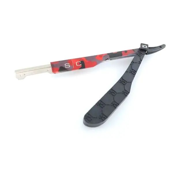 Stylecraft SC x Deluxe Camo Line Straight Edge Razor Tool (blade not included)