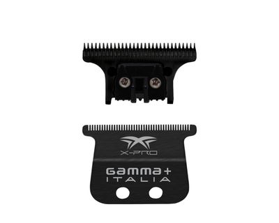 Gamma+ Replacement Fixed Black Diamond X-Pro Wide Fixed Blade with Black DLC Gamma+ Replacement Fixed Black Diamond X-Pro Wide Fixed Blade with Black DLC "The One" Cutter Trimmer Blade Set