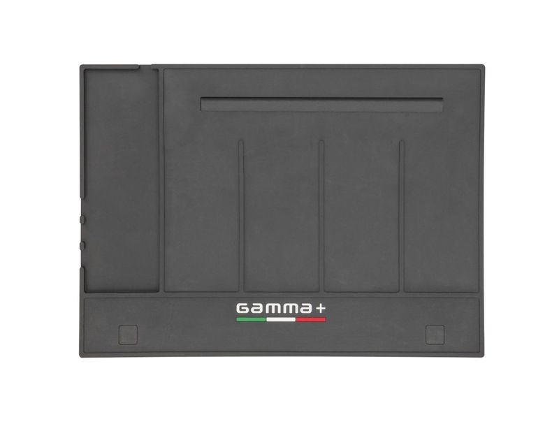 Gamma+ Professional Magnetic Barber Mat and Station Organizer with Anti-Slip Grip