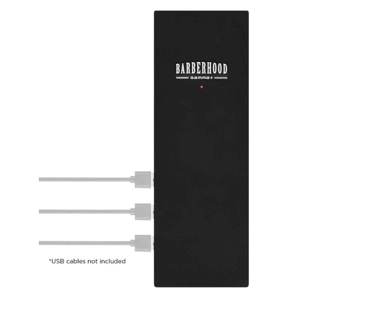 Gamma+ 3 Port USB Hub Station Charging Block for Barber Tools and Devices