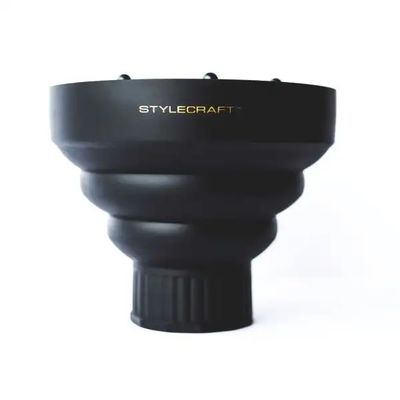 Stylecraft Professional Soft Silicone Collapsible Hair Dryer Diffuser Attachment Fits 2 Inch Connection Stylecraft Professional Soft Silicone Collapsible Hair Dryer Diffuser Attachment Fits 2 Inch Connection