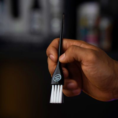 Rolda - Beard Dye Tinted Brush | Hair Dye Brush, Eyebrow Tinted Brush 0.9in Rolda - Beard Dye Tinted Brush | Hair Dye Brush, Eyebrow Tinted Brush 0.9in