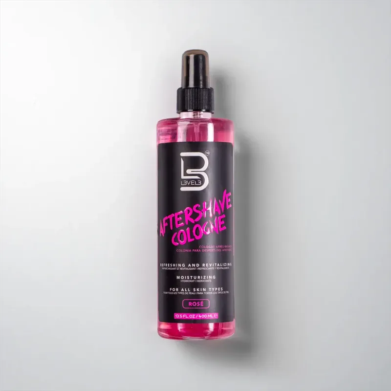 L3VEL3 Aftershave Cologne (ROSE) - 400ml