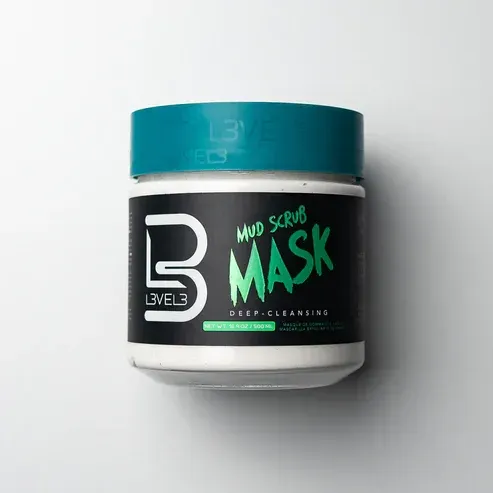 L3VEL3 Mud Facial Scrub - 500ml