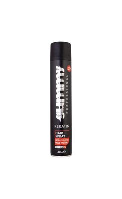 Gummy Keratin Ultra Strong Hold Factor Hair Styling Spray - 5 Level Hold Rate, 400 ml Gummy Keratin Ultra Strong Hold Factor Hair Styling Spray - 5 Level Hold Rate, 400 ml