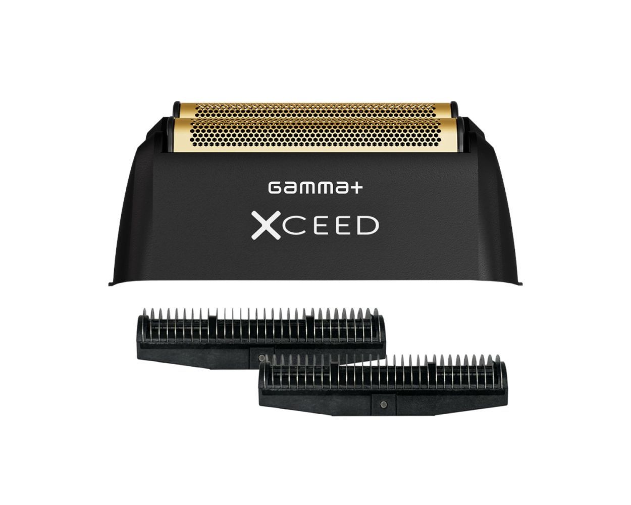 Gamma+ Gold Titanium Double Foil Head and Echo Cutters for the Xceed Shaver - GP556B