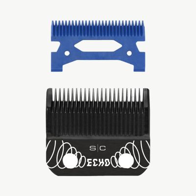 Stylecraft Replacement ECHO Black DLC Echo Clipper Blade & Blue Ceramic Cutter Stylecraft Replacement ECHO Black DLC Echo Clipper Blade & Blue Ceramic Cutter