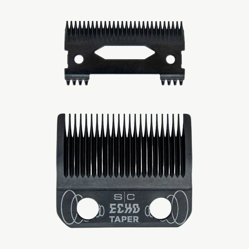 Stylecraft Replacement ECHO Black DLC Echo Taper Clipper Blade & Deep Tooth Cutter