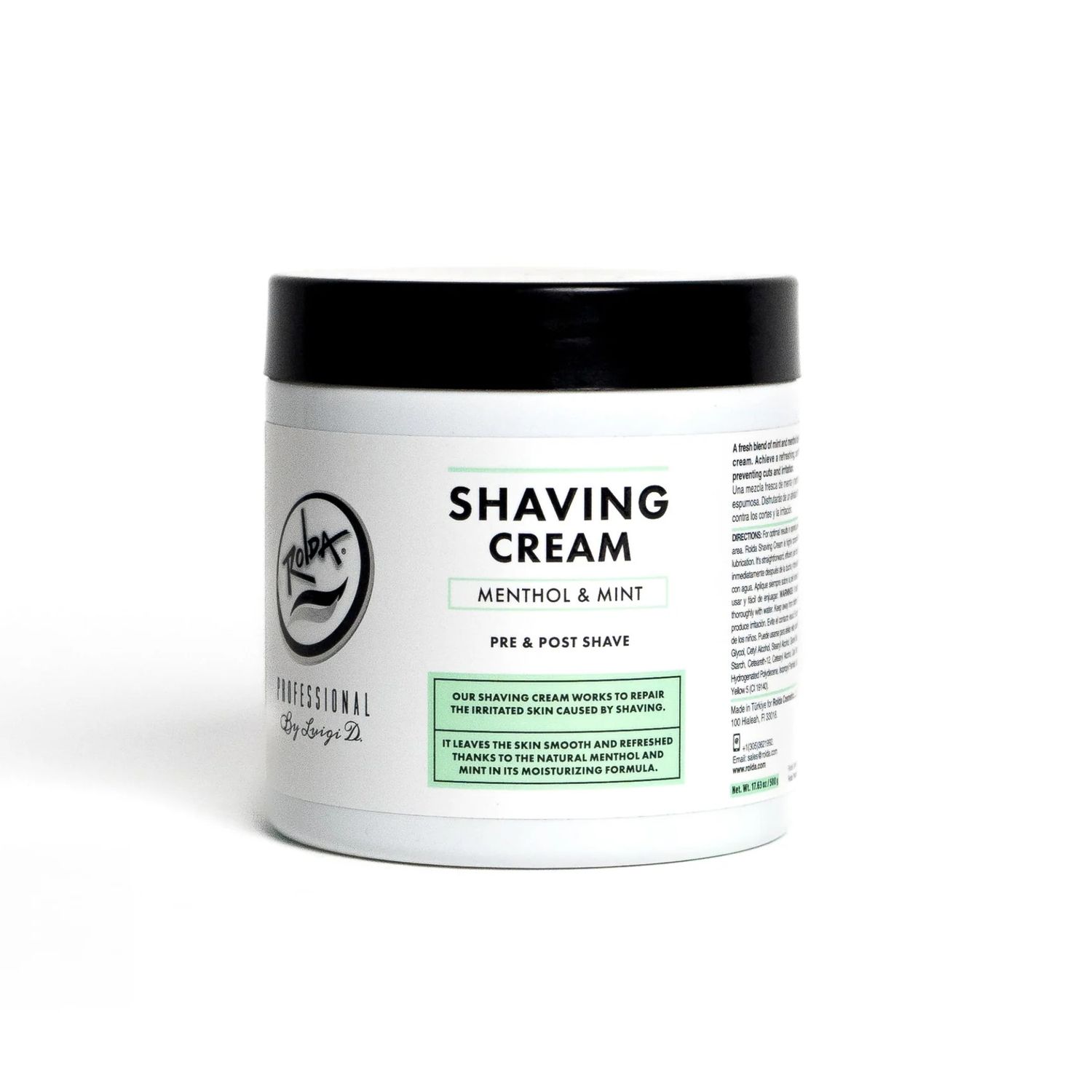 Rolda - Mentol & Mint Shaving Cream For Sensitive Skin Rolda - Mentol & Mint Shaving Cream For Sensitive Skin