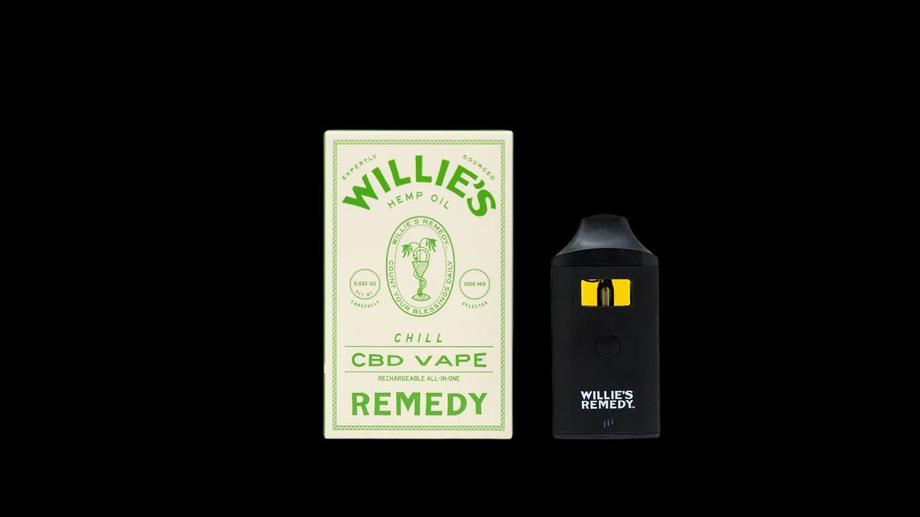 WILLIE’S REMEDY CBD VAPE, TYPE: CHILL