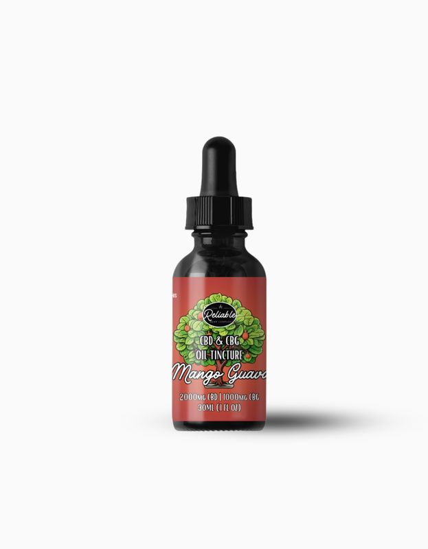CBD|CBG TINCTURE 2:1- MANGO GUAVA-1000ML