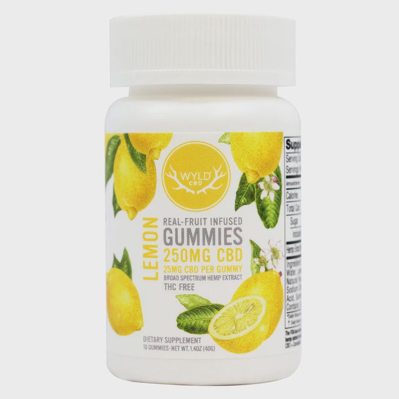 WYLD LEMON CBD GUMMIES- 25MG