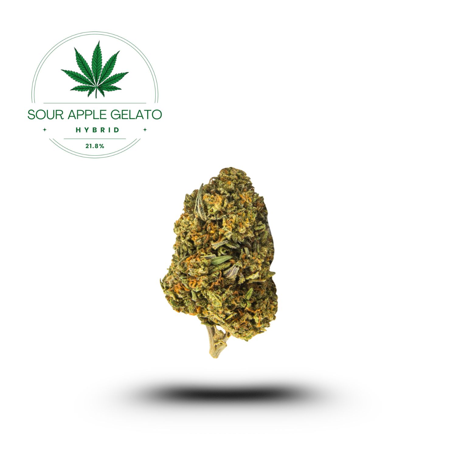 SOUR APPLE GELATO FLOWER HYBRID 21.8%