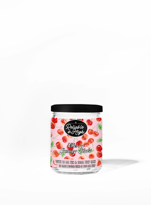 SUPER POTENT THCP GUMMY SLABS- CHERRY- 10 COUNT BAG