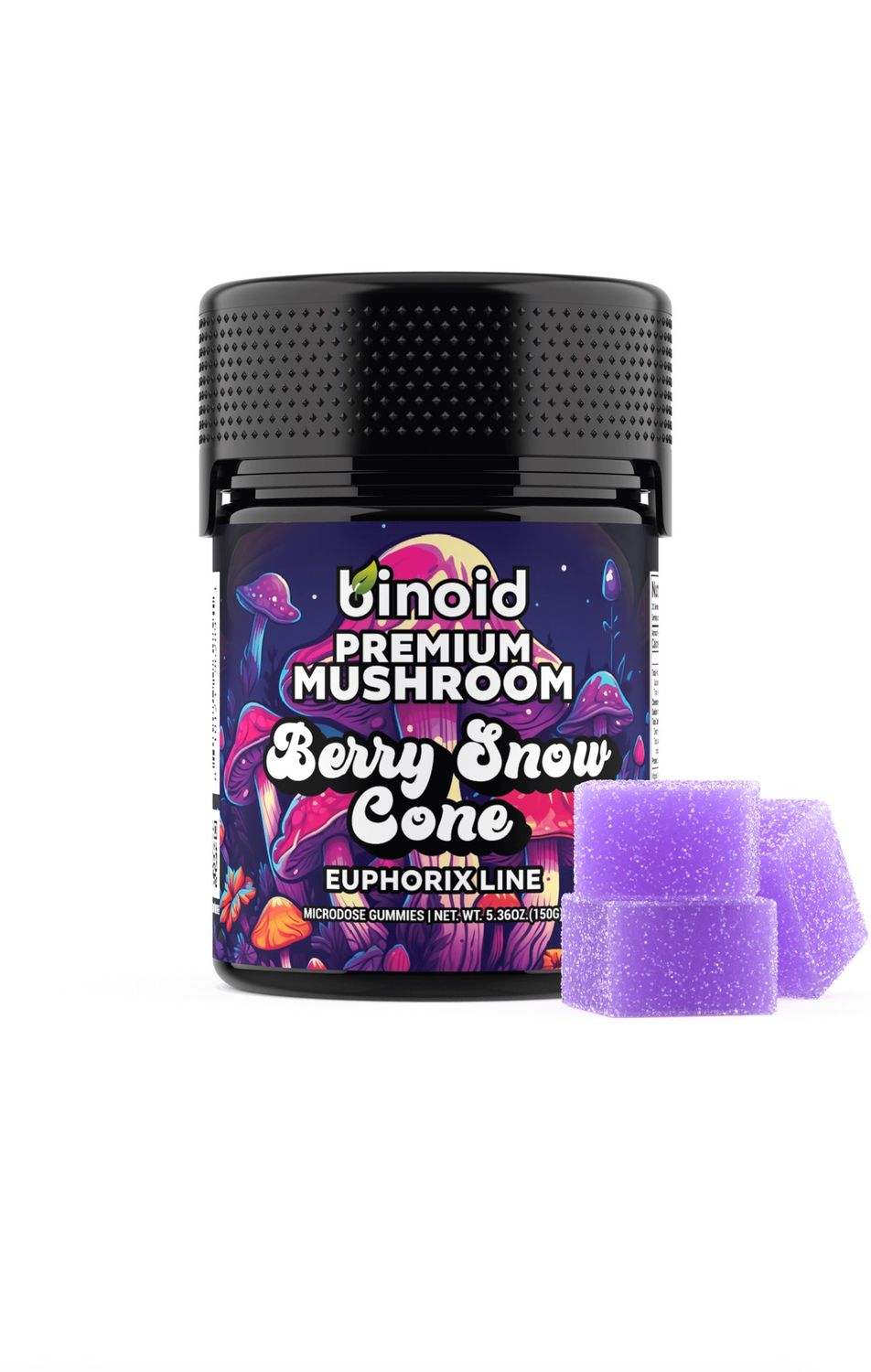 Euphorix Premium THC &amp; Mushroom Gummy 20 ct