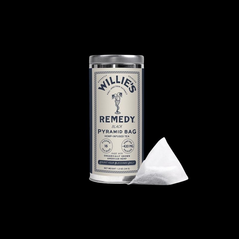 WILLIE’S REMEDIES INFUSED BLACK TEA- 16 SERVINGS