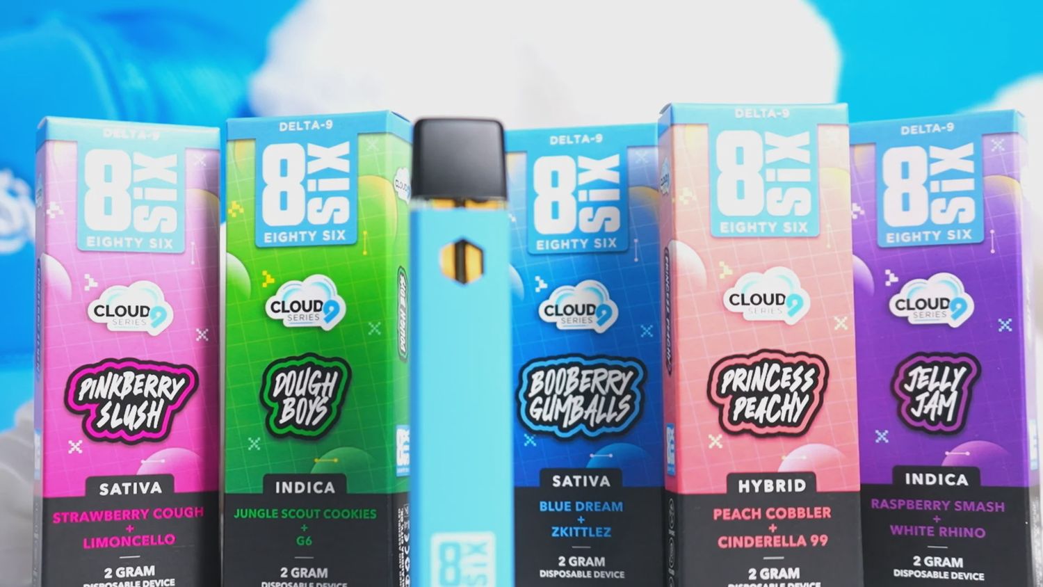 86 CLOUD 9 DISPOSABLE- 2ML