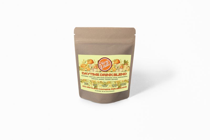 MAMA CHILLS DAYTIME DRINK- NATURAL CAFFEINE- MUSHROOM WELLNESS