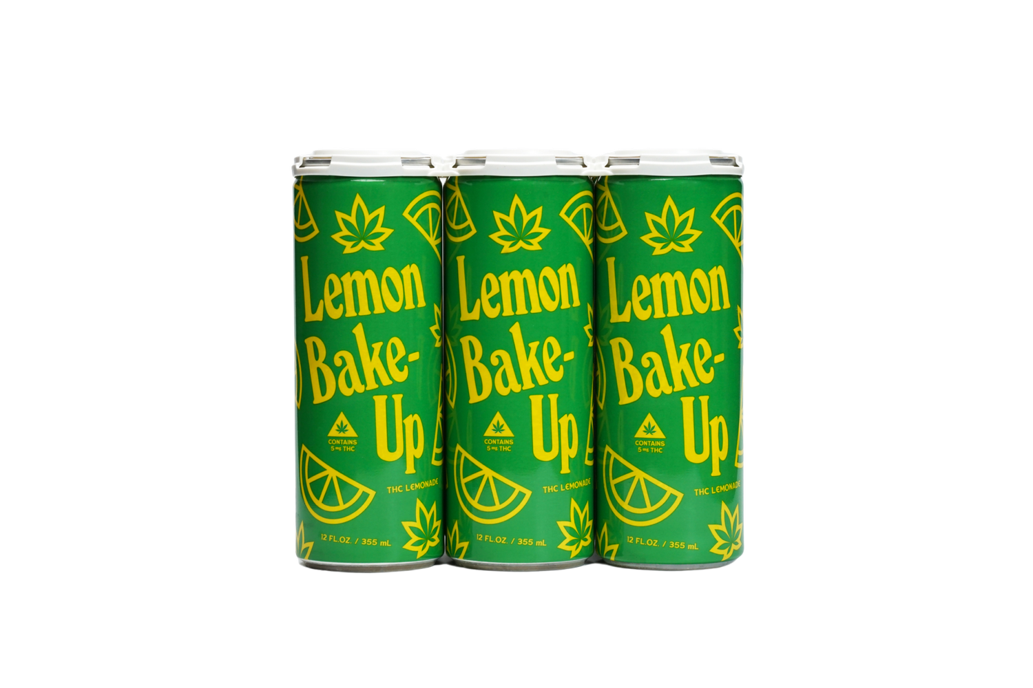 6 PACK LEMON BAKE UP    6- 5MG CANS LEMONADE