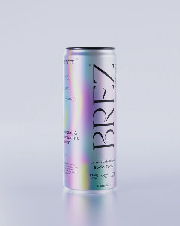 BREZ LEMON ELDERFLOWER SOCIAL TONIC
