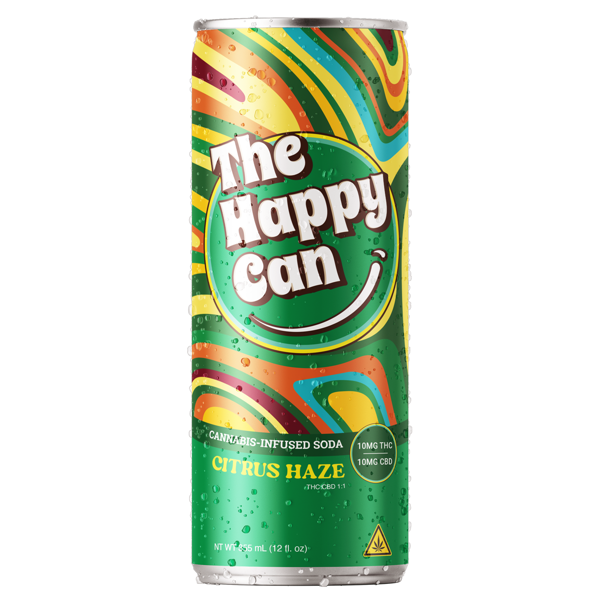 CITRUS HAZE HAPPY CAN 10 MG THC/ 10MGCBD