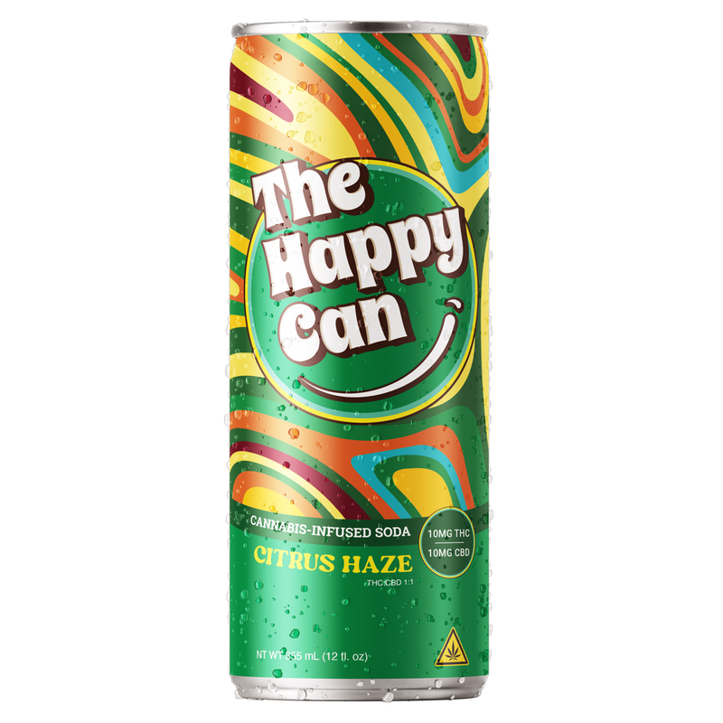 CITRUS HAZE HAPPY CAN 10 MG THC/ 10MGCBD