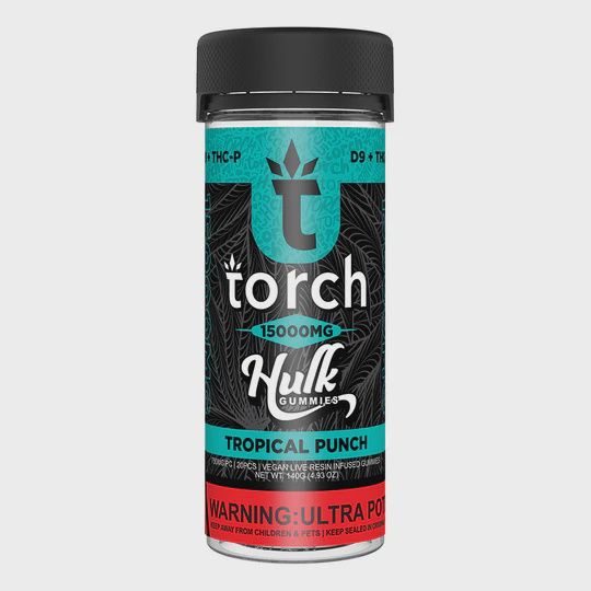 HULK 750 MG TROPICAL PUNCH GUMMIES- 20 COUNT